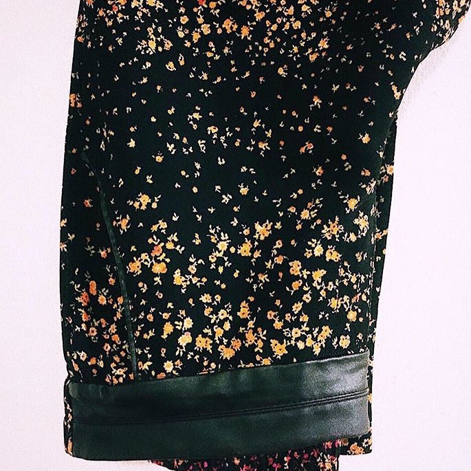 Flower Pattern Pants